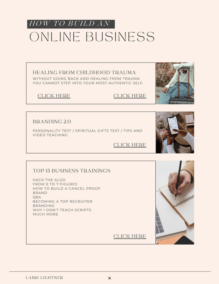 How to build an Online Brand/Business Crash Course.